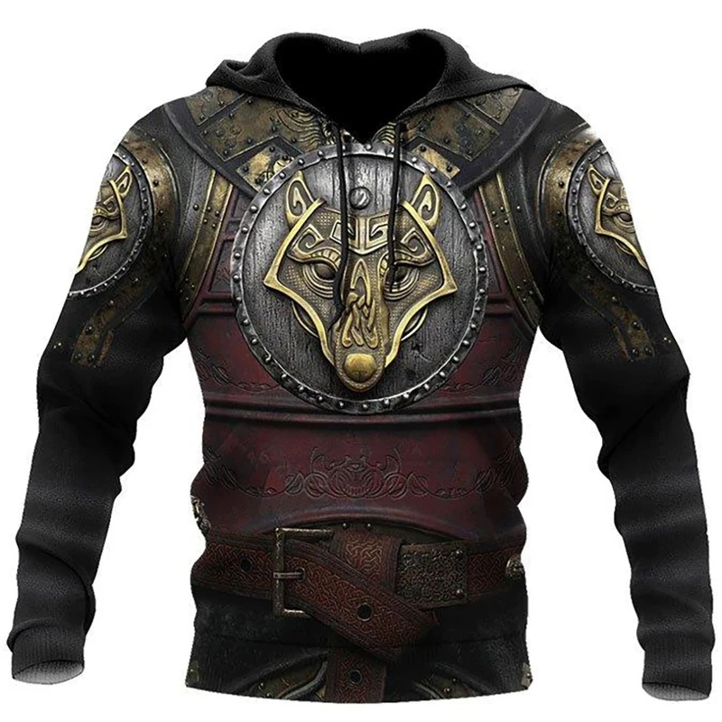 Winter Clothing Essentials For Men - 新作3Dプリントコスチュームメンズウェア 冬の必需品 パーカー トレンド ユニセックス 長袖プルオーバー
