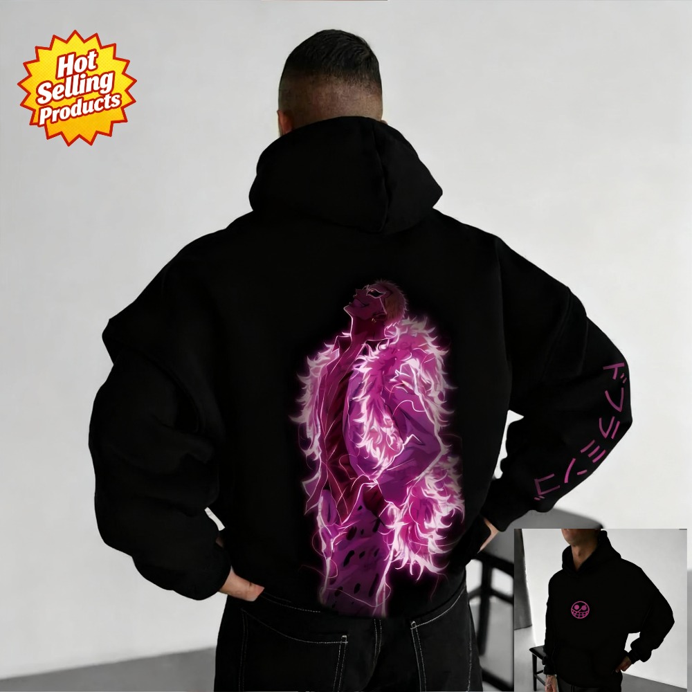 ワンピースパーカー ドンキホーテ・ドフラミンゴ 新しいスウェ - Winter Clothing In Japan のレビューと価格