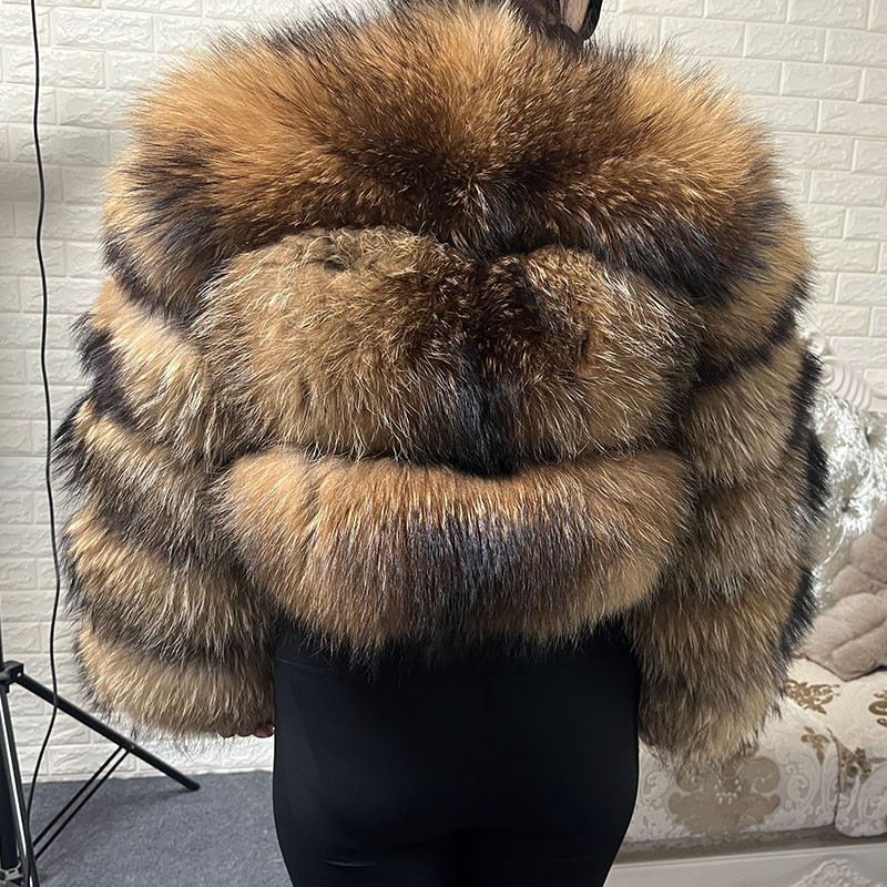 プラスサイズトップスブラウンファーマオマオコン肥満女性のアウ - Winter Clothing Essentials のレビューと価格