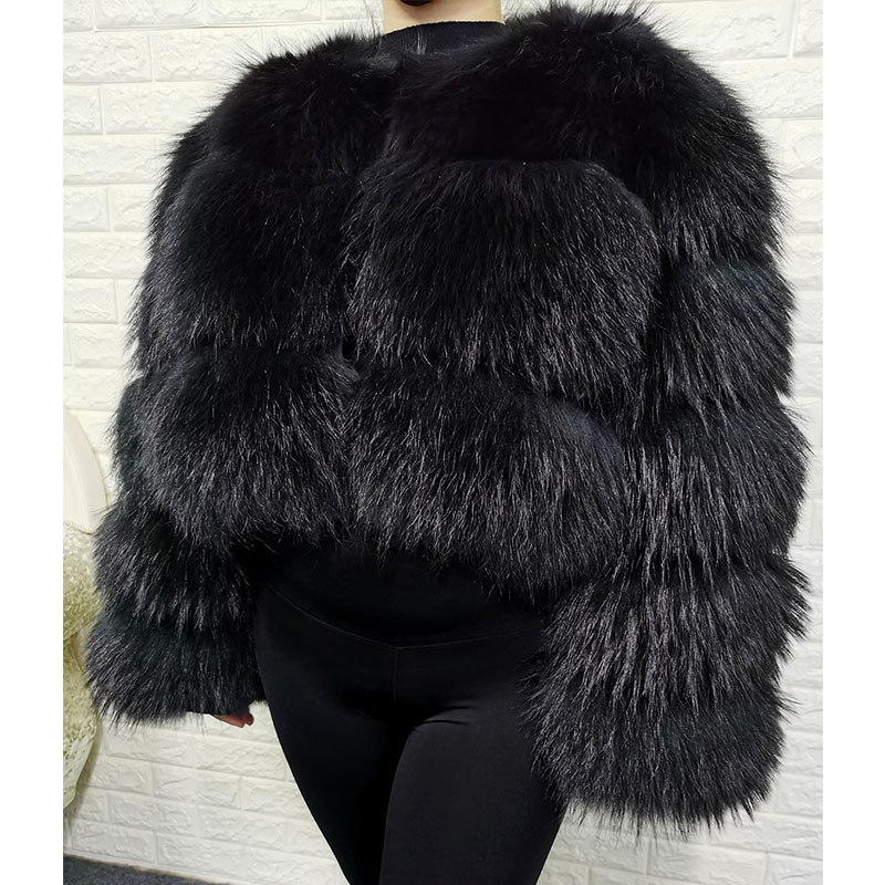プラスサイズトップスブラウンファーマオマオコン肥満女性のアウ - Winter Clothing Essentials のレビューと価格