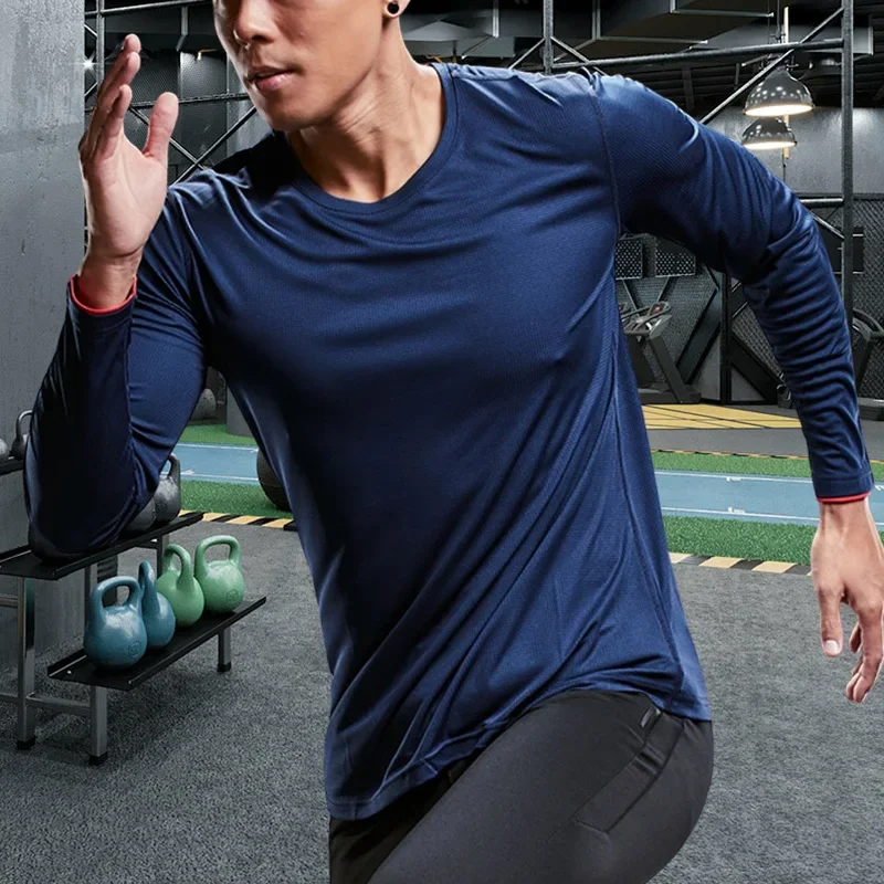メンズ長袖スポーツシャツ,ランニング,ジム,フィットネス,ラ - Winter Clothing Essentials のレビューと価格
