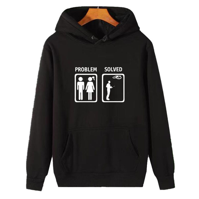 問題解決 ファッション グラフィック フード付きスウェットシ - Winter Clothing Essentials For Men のレビューと価格