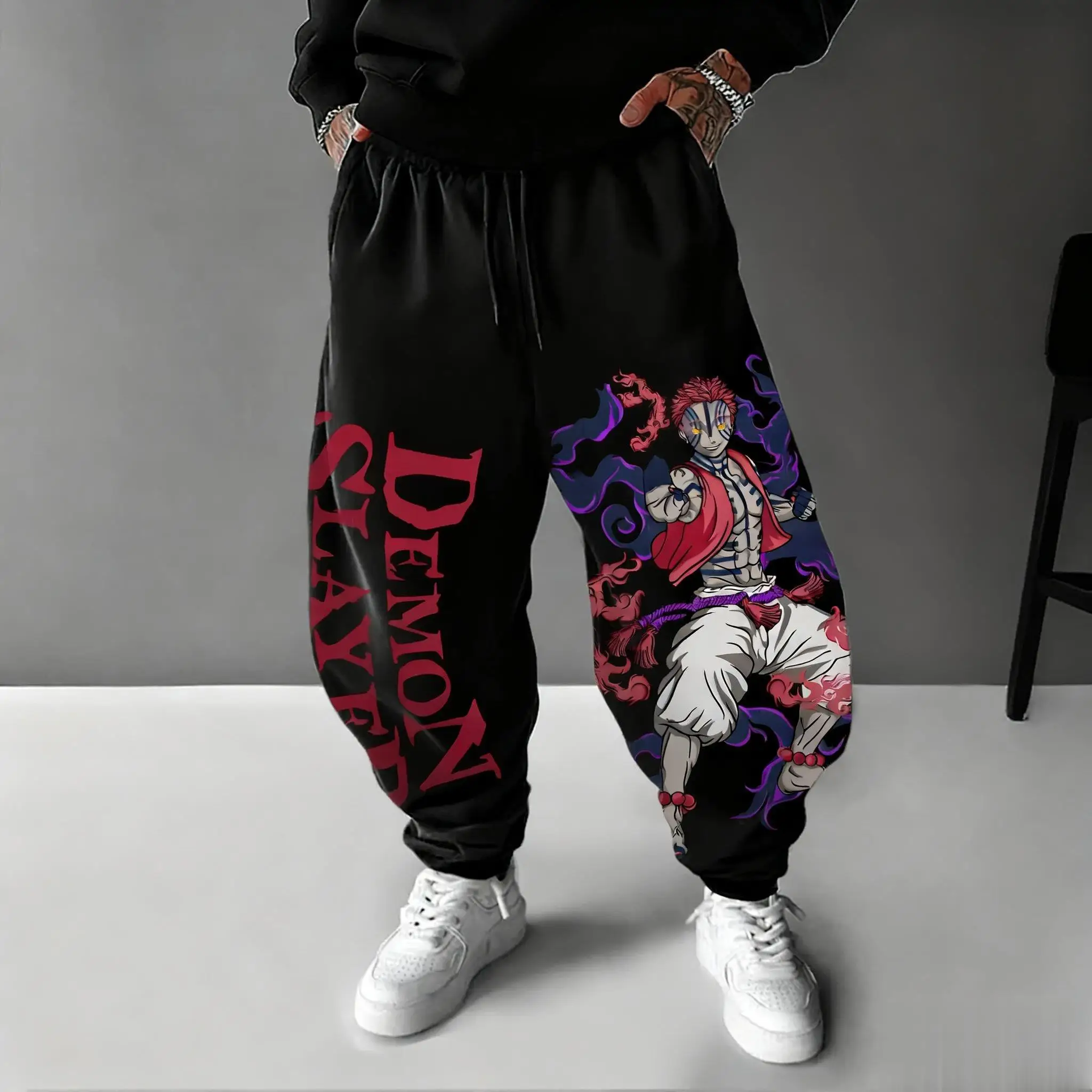 2026 デーモンスレイヤー Akaza アニメパンツ男性冬 - Winter Clothing In Japan のレビューと価格