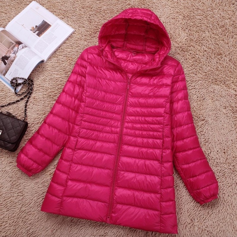 プラスサイズ 5XL 6XL 7XL 女性のフード付きパファ - Winter Clothing Essentials のレビューと価格