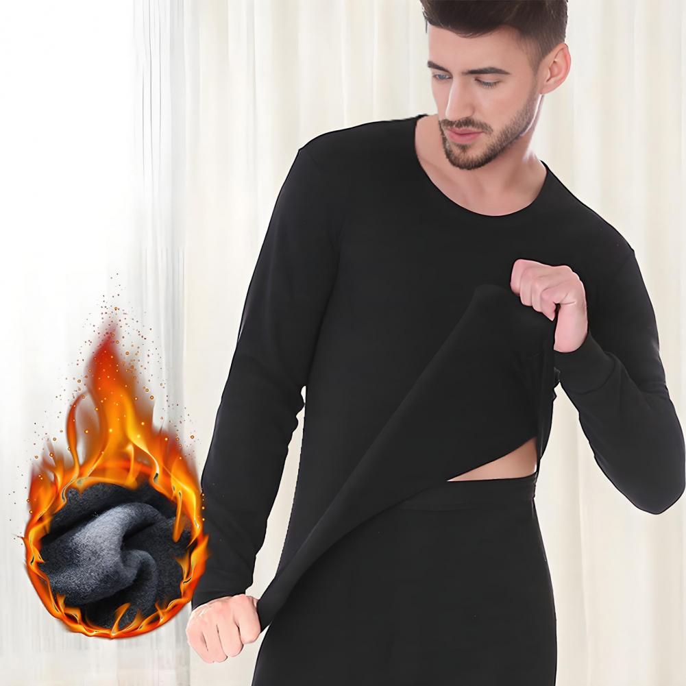 冬用ベースレイヤーセット メンズ フリース裏地付きサーマル下 - Winter Clothing Layers のレビューと価格