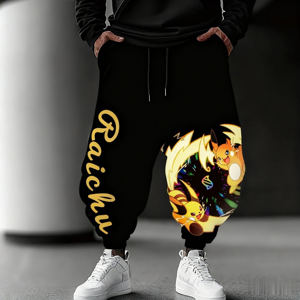 ポケモンシリーズフリースサーマルパンツ秋冬男性と女性オーバー - Winter Clothing In Japan のレビューと価格
