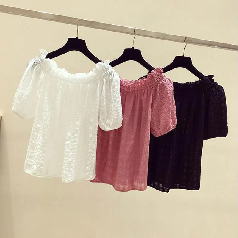 ローズレッド カジュアル スラッシュネック パフスリーブ シ - Winter Clothing Line のレビューと価格