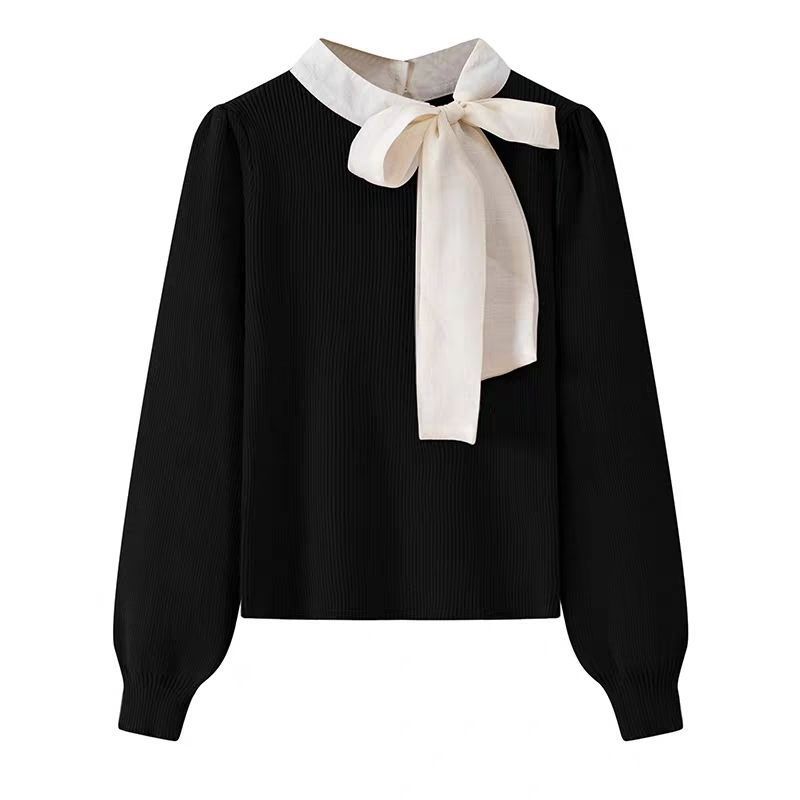 女性のためのエレガントな蝶ネクタイのトップとスカートのセット - Winter Clothing Line のレビューと価格