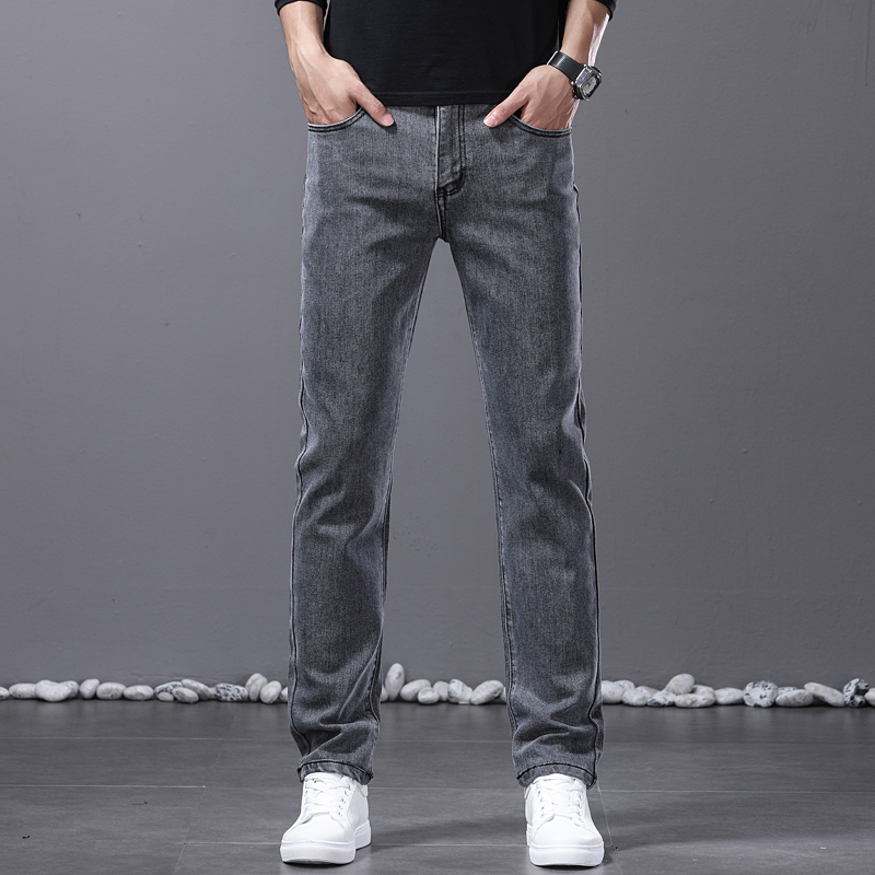 春の新作メンズストレートジーンズ快適な弾性カジュアルビジネス - Levis Jeans 501 のレビューと価格