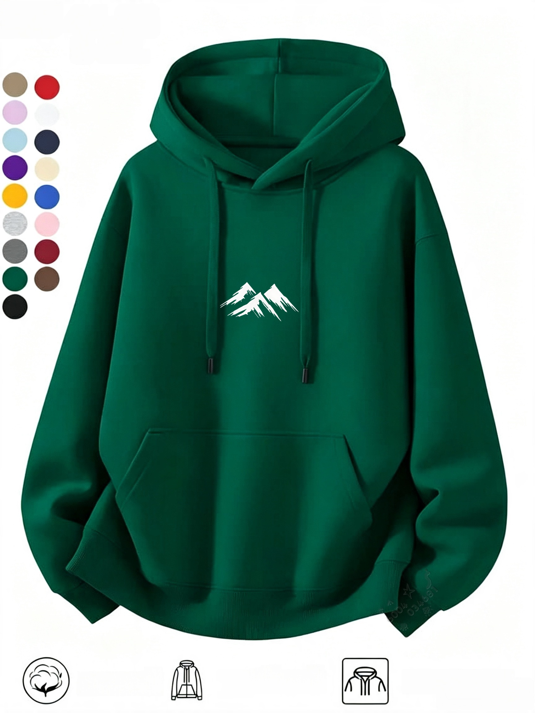 メンズカジュアルで快適なゆったりフリーススポーツフード付きセ - Winter Clothing Essentials For Men のレビューと価格