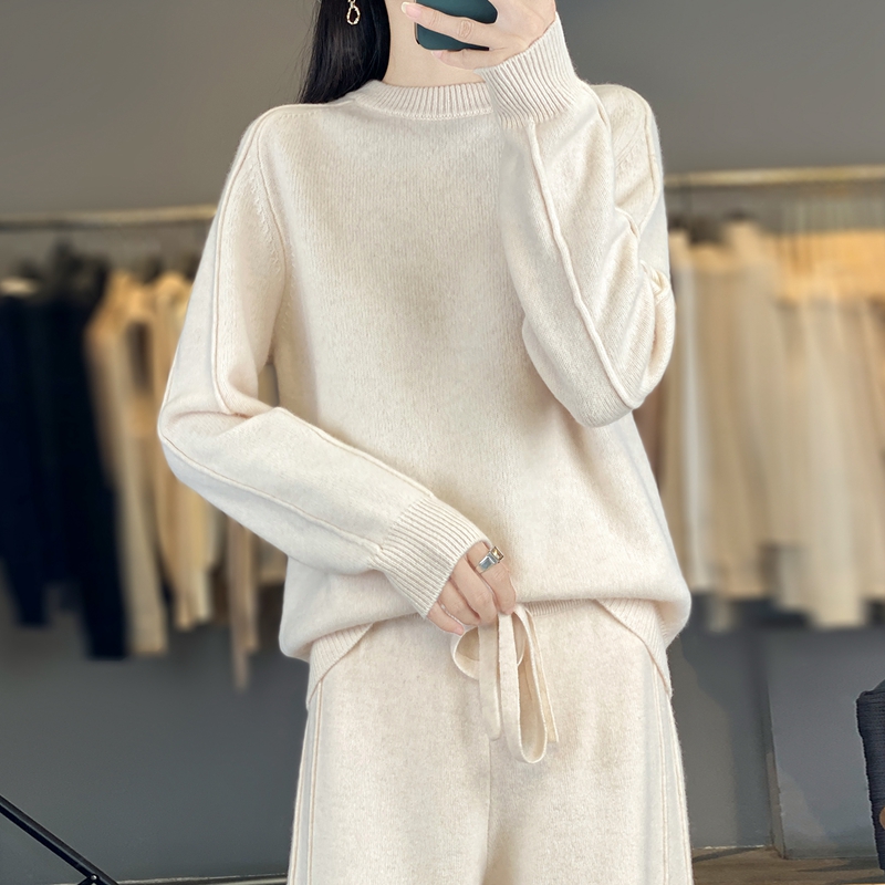 2ピースセット レディースウェア 100%メリノウール 秋冬 - Winter Clothing Line のレビューと価格