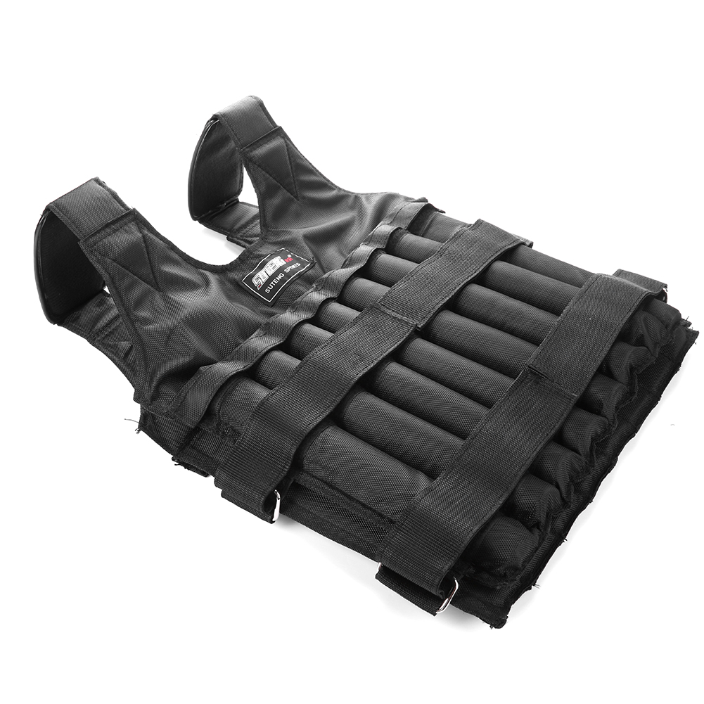 1 - 110LBS 調節可能な加重ベストランニングローディ - Winter Clothing Essentials のレビューと価格