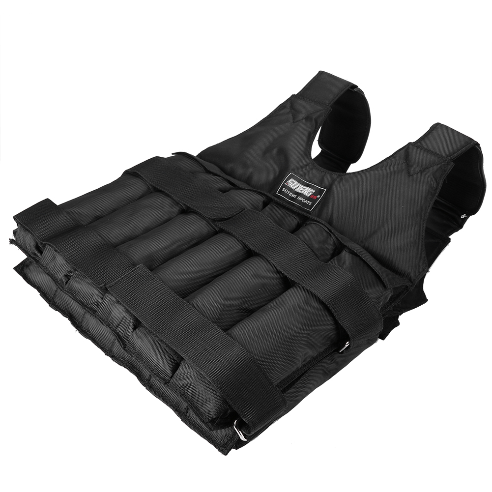 1 - 110LBS 調節可能な加重ベストランニングローディ - Winter Clothing Essentials のレビューと価格